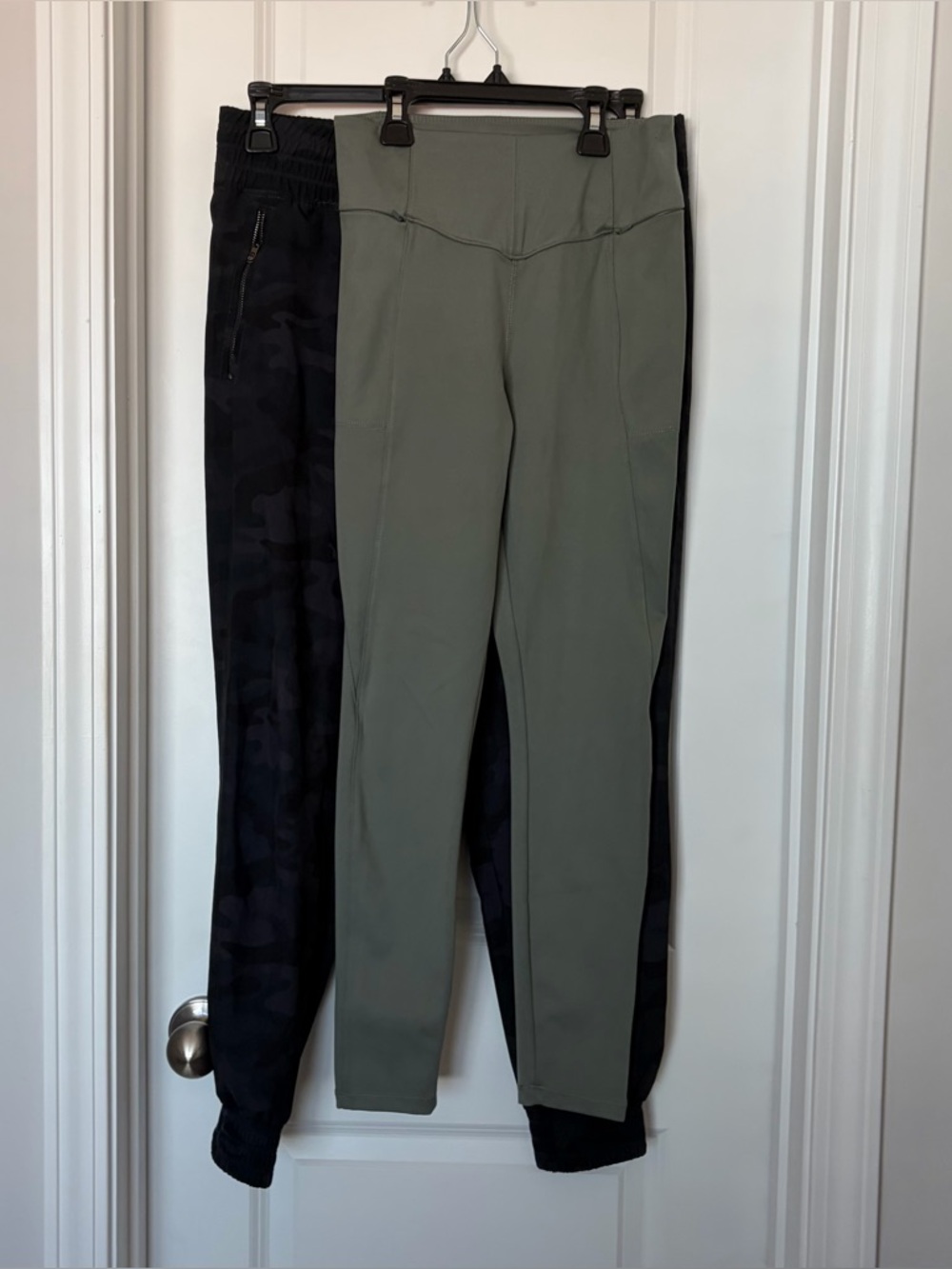 Danskin Olive Green leggins and black Danskin pants Duo
Size S